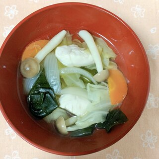 ささみと野菜のスープ